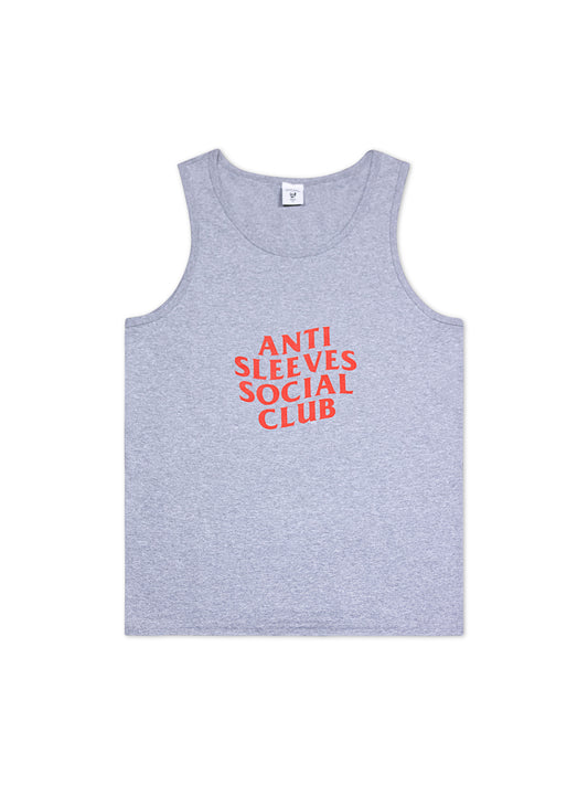 Anti Sleeves Social Club Tank - Grey