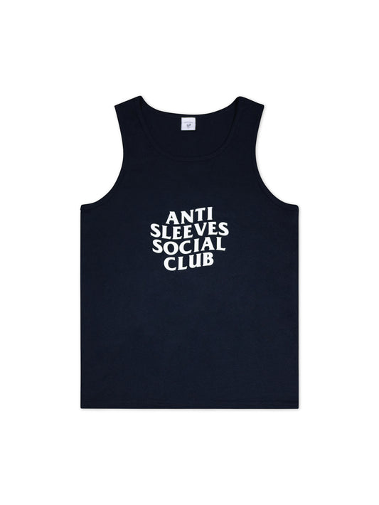 Anti Sleeves Social Club Tank - Black